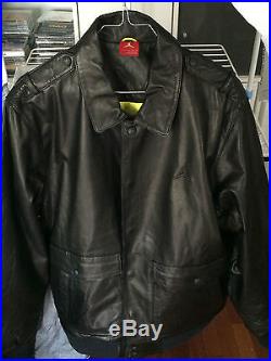 Veste Blouson Cuir Air Jordan Fly Guy Leather Jacket Neuve New