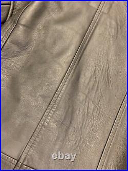 Veste Manteau KENZO X H&M Jacket Coat taille XS Leather Cuir Blouson