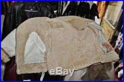 Veste blouson cuir de mouton shearling original flight army b3 aviateur M/L
