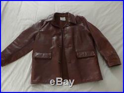 Veste blouson en cuir Sam Walker / Aero Horsehide Leather Jacket