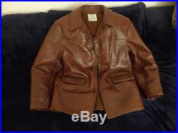Veste blouson en cuir Sam Walker / Aero Horsehide Leather Jacket