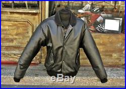 Veste blouson en cuir aviateur originale CHEVIGNON made in france L