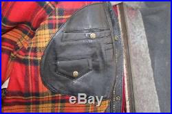 Veste blouson en cuir aviateur originale CHEVIGNON made in france XXL
