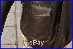 Veste blouson en cuir marronSCHOTT original 684 F made in U. S. A. 44 (L EU)