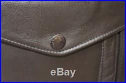 Veste blouson en cuir marronSCHOTT original 684 F made in U. S. A. 44 (L EU)