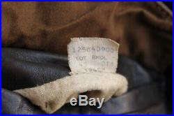 Veste blouson en cuir marronSCHOTT original aviateur made in U. S. A. 48 (XL EU)
