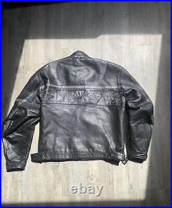 Veste cuir DAINESE homme vintage