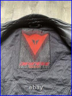 Veste cuir DAINESE homme vintage