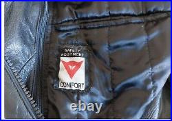 Veste cuir moto Dainese taille XL