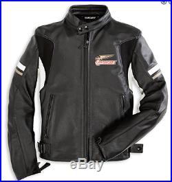 Veste en Cuir Ducati Eagle By Dainese Taille 56 981015556 Blouson Cuir