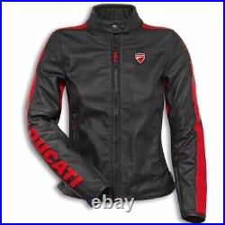 Veste en Cuir pour Femmes Original DUCATI Company C4 9810752