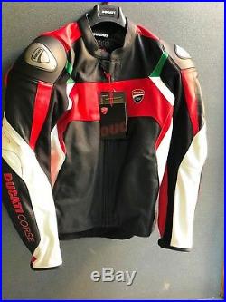 Veste en cuir Ducati Courses 18 C3 Blouson Cuir Ducati Courses 9810373