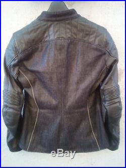 Veste moto ALPINESTARS pour Femme Renee Jacket D30 Cuir Denim Leather