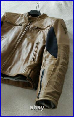 Veste moto Dainese cuir homme blouson moto style vintage motorcycle jacket