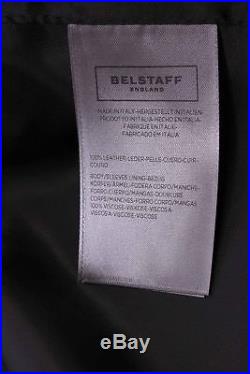 Vestes Hommes BELSTAFF 71020249 Powell Blouson Black Limited Cuir Noir Nouveau