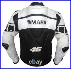 YAMAHA Veste en Cuir de Motard Veste Motard en Cuir Veste en Cuir de Moto 48,58