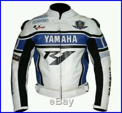 Yamaha Biker Cuir Veste Moto Cuir Veste Vêtement En Cuir Motorbike Eu 48,52,60