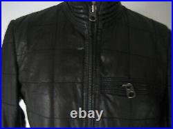 Zadig & Voltaire blouson/ veste valeur790 TM 38 en cuir agneau noir